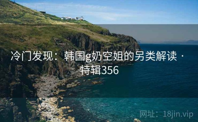 冷门发现：韩国g奶空姐的另类解读 · 特辑356